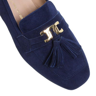 LOAFERS 1/15115 NAVY SUEDE