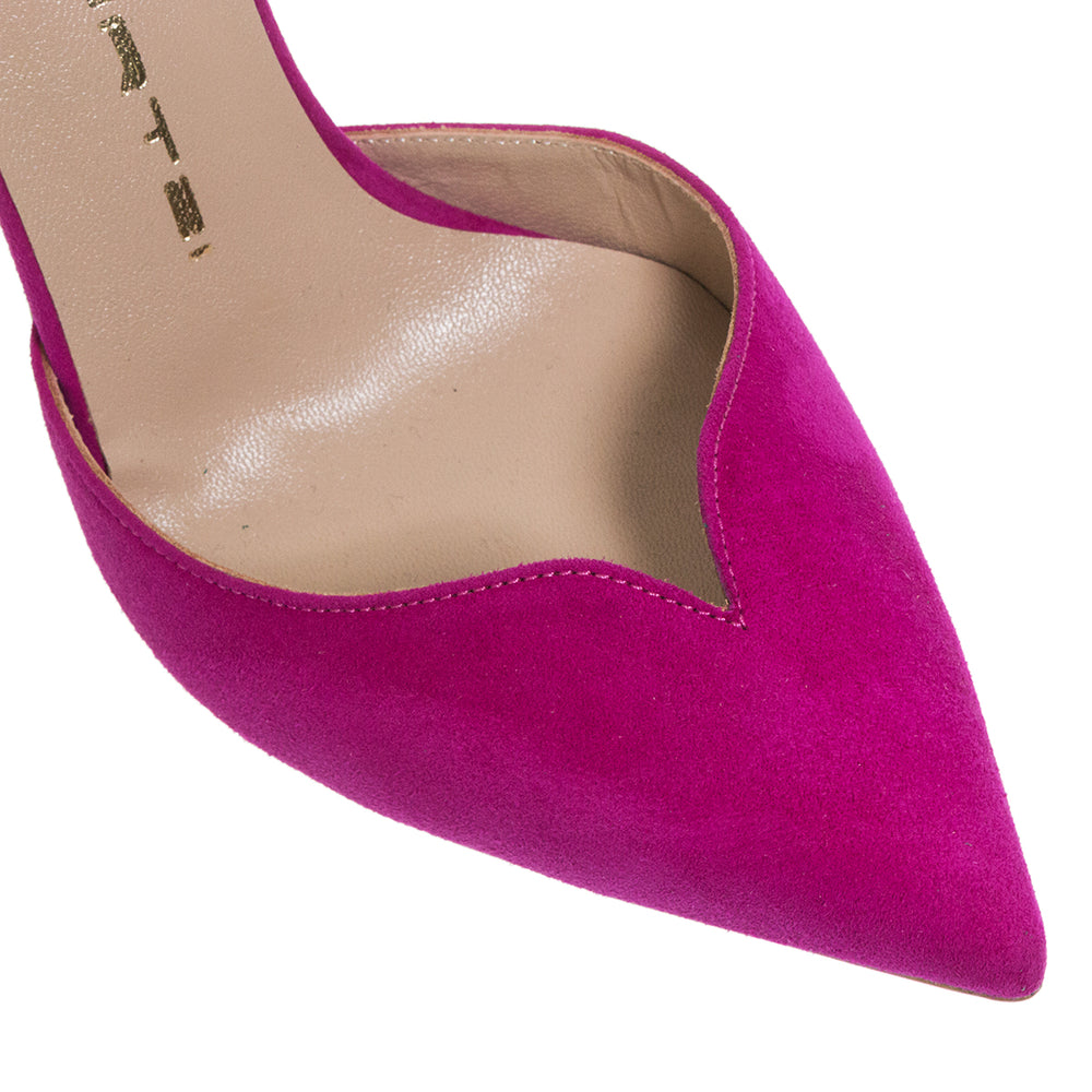 SLINGBACK ΓΟΒΕΣ 10/1004153 EXOTIC FLOWER SUEDE