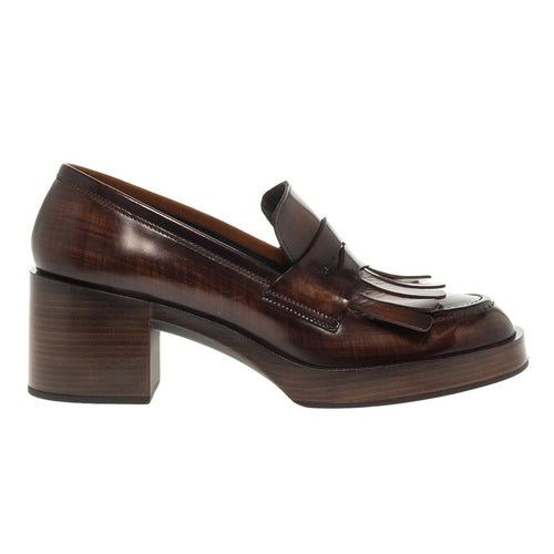 LOAFERS 11065-004 BROWN ΔΕΡΜΑ