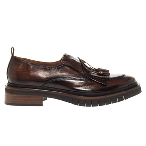 LOAFERS 11090-003 BROWN ΔΕΡΜΑ