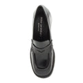 LOAFERS 11120-004 BLACK ΔΕΡΜΑ