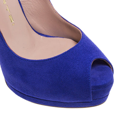 SLINGBACK ΓΟΒΕΣ 13/571501 BLAUV SUEDE