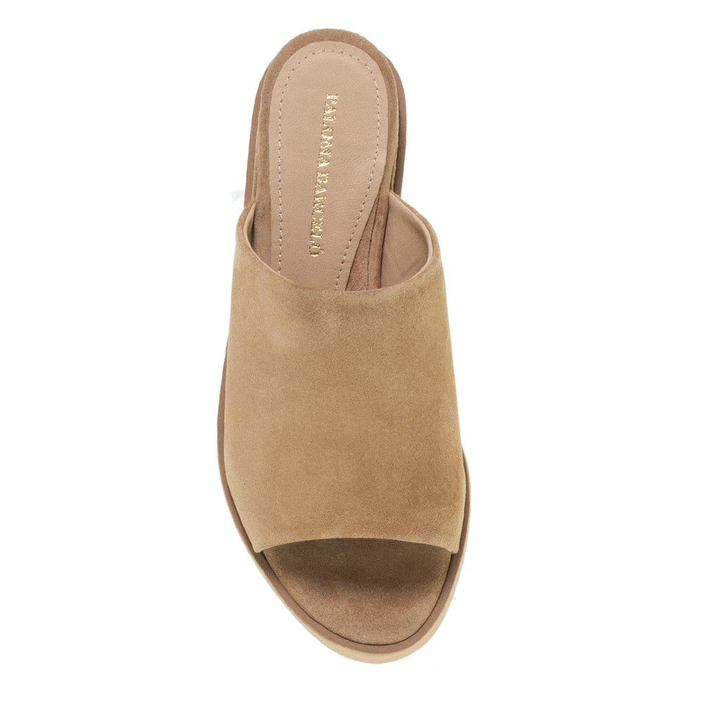 MULES 24-1007 BRUNA NOCCIOLA SUEDE