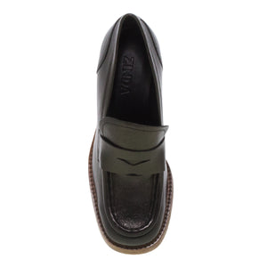 LOAFERS 2438 ΜΑΥΡΟ ΔΕΡΜΑ