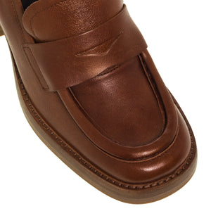 LOAFERS 2438 ΤΑΜΠΑ ΔΕΡΜΑ