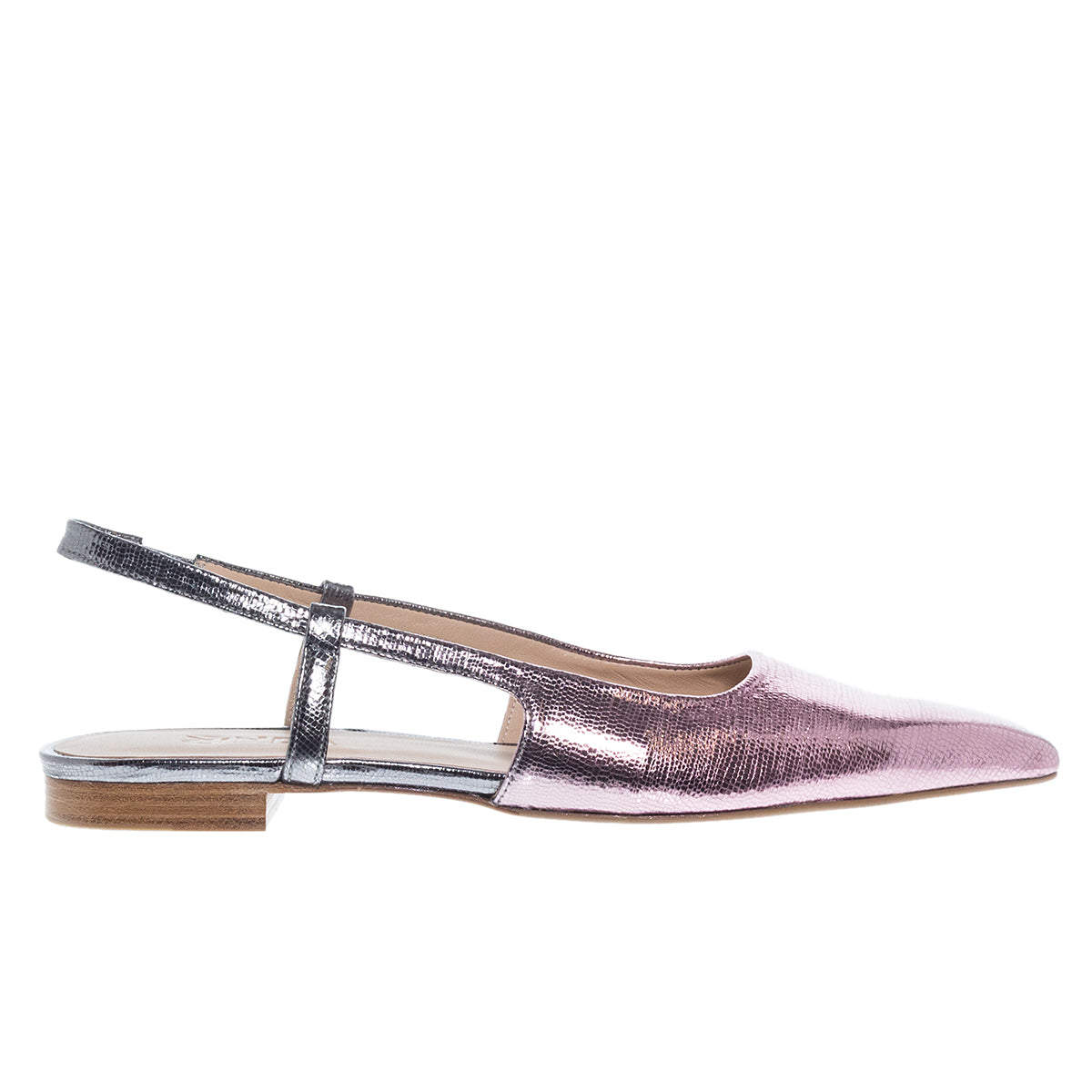 SLINGBACK ΓΟΒΕΣ 2610 MOVIE PINK ΔΕΡΜΑ