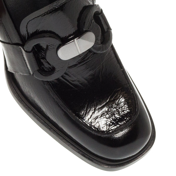 LOAFERS 2849 BLACK ΔΕΡΜΑ