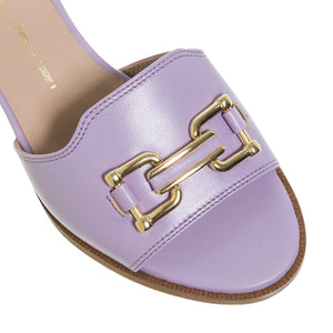 MULES 3/360B42 LAVENDER ΔΕΡΜΑ