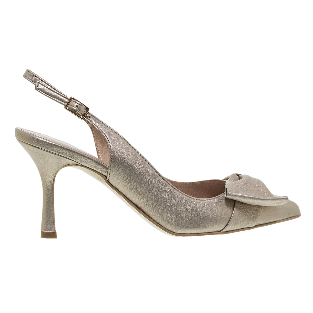 SLINGBACK ΓΟΒΕΣ 7/71140 SATUR ΔΕΡΜΑ