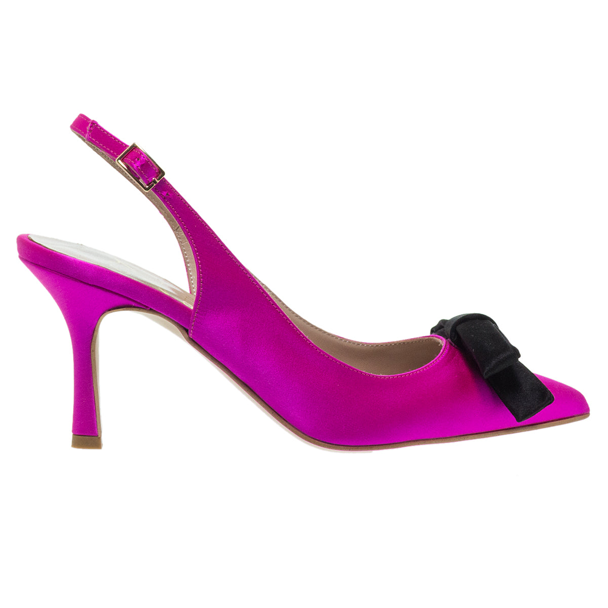 SLINGBACK ΓΟΒΕΣ 7/71142 FUXIA ΣΑΤΕΝ