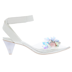 SLINGBACK ΓΟΒΕΣ 7600 NIRVANA BLANCO ΔΕΡΜΑ