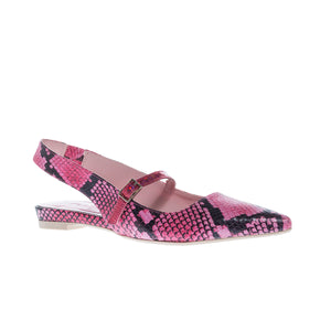 SLINGBACK ΓΟΒΕΣ 7668 TRIPPY ORCHID ΔΕΡΜΑ