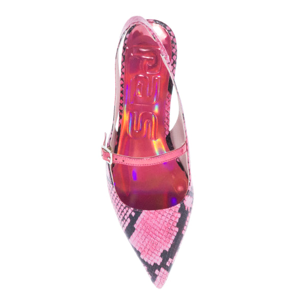 SLINGBACK ΓΟΒΕΣ 7668 TRIPPY ORCHID ΔΕΡΜΑ