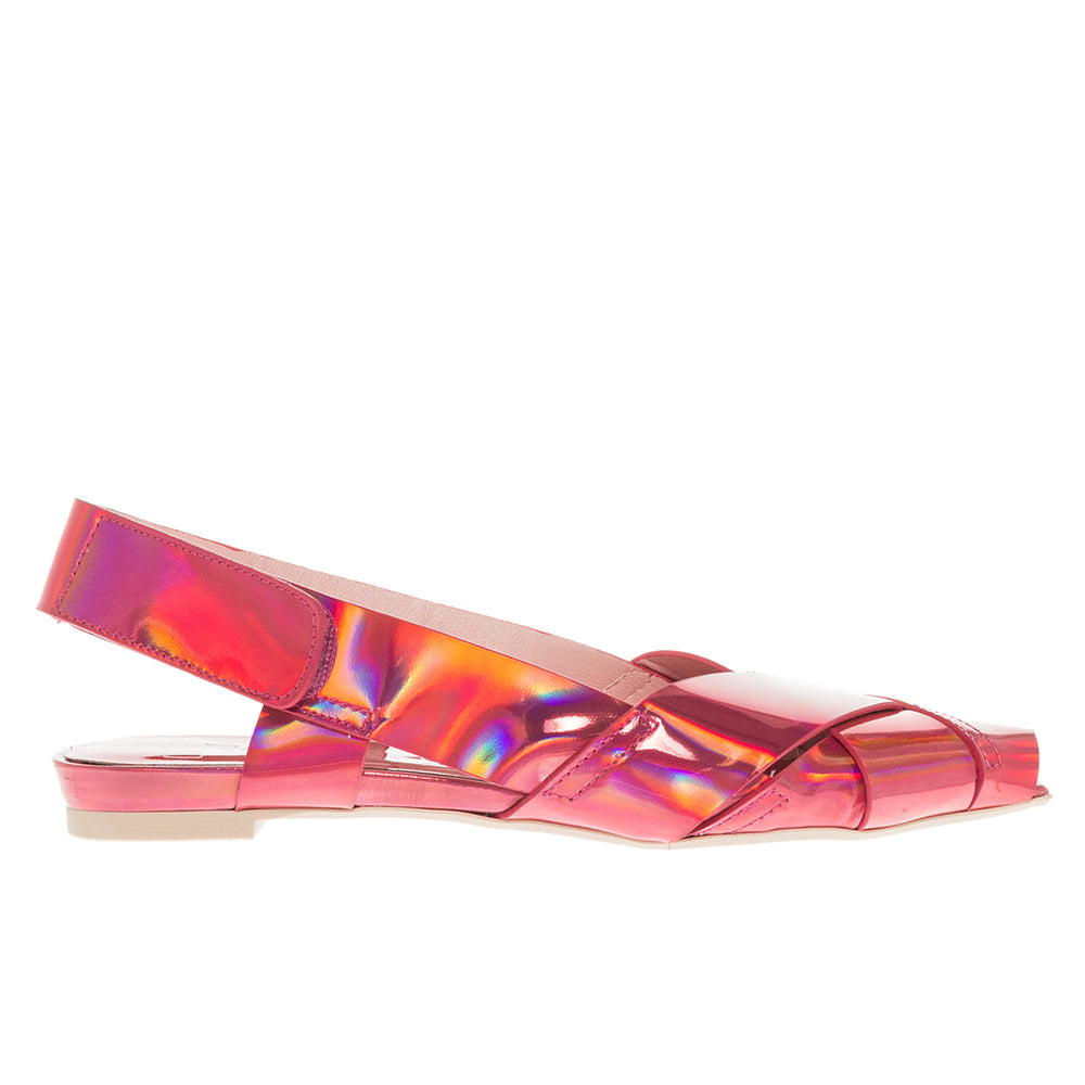 SLINGBACK ΓΟΒΕΣ 7678 GLOOM ORCHID ΔΕΡΜΑ