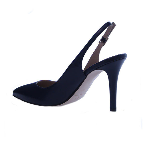 SLINGBACK ΓΟΒΕΣ 85/85333 NAVY ΔΕΡΜΑ