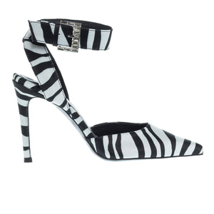 SLINGBACK ΓΟΒΕΣ E02-18062 ZEBRA ΟΙΚΟΛΟΓΙΚΟ ΥΦΑΣΜΑ