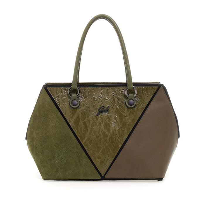 ΤΣΑΝΤΑ GABS RIOKO SIZE L CONVERTIBLE OLIVE TOTE G009650T3X2380C2513