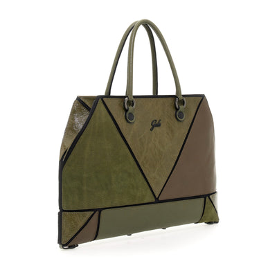 ΤΣΑΝΤΑ GABS RIOKO SIZE L CONVERTIBLE OLIVE TOTE G009650T3X2380C2513