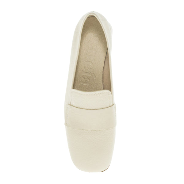 LOAFERS GALIT IVORY ΔΕΡΜΑ