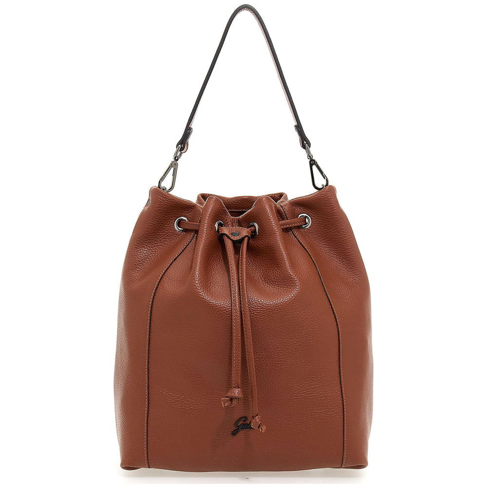 ΤΣΑΝΤΑ GABS CLEO BURNT BROWN BUCKET BAG SIZE M