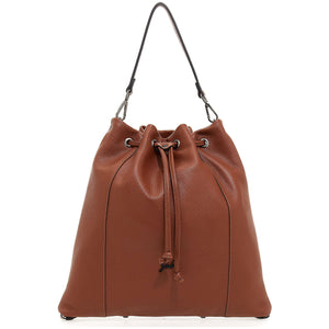 ΤΣΑΝΤΑ GABS CLEO BURNT BROWN BUCKET BAG SIZE M