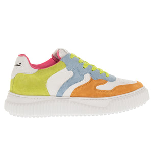 SNEAKERS LAURA ORANGE SUEDE