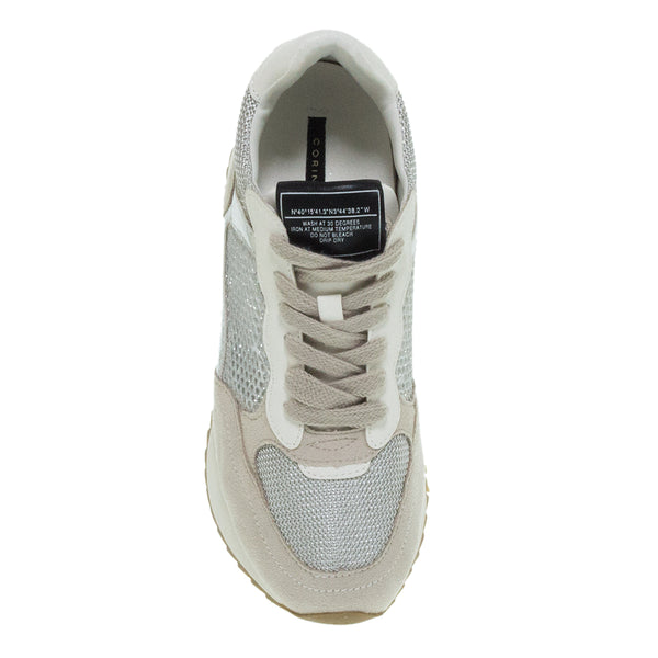 SNEAKERS M4090 SILVER ΥΦΑΣΜΑ