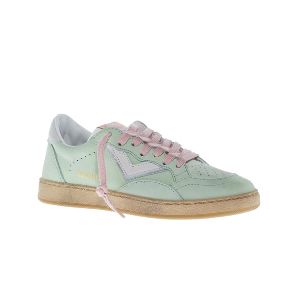 SNEAKERS PLAY NEW-D154 MENTA ΔΕΡΜΑ