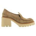 LOAFERS ZAVANNA-03 BEIGE SUEDE