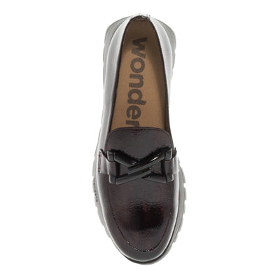 LOAFERS A-2474 VINO ΛΟΥΣΤΡΙΝΙ