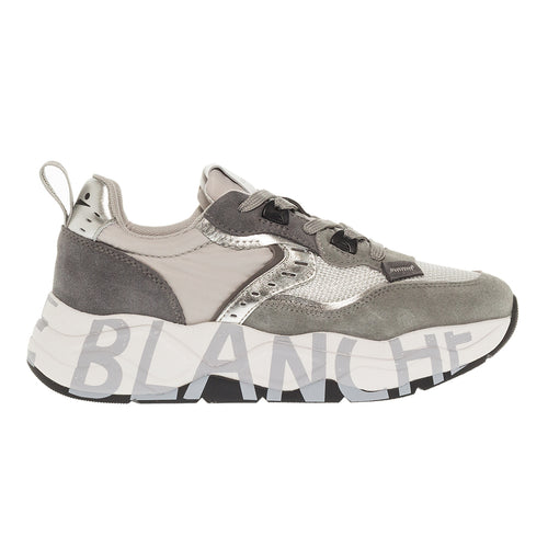 SNEAKERS CLUB 105 GREY SILVER SUEDE