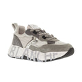 SNEAKERS CLUB 105 GREY SILVER SUEDE