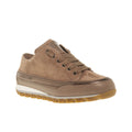 SNEAKERS JANIS STRIP CHIC TAUPE BRONZE ΔΕΡΜΑ