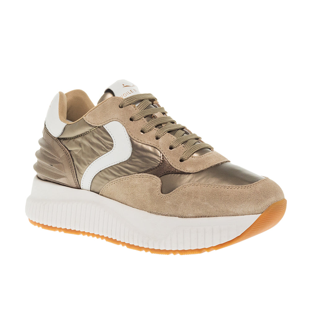 SNEAKERS LANA BEIGE SUEDE