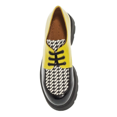 LOAFERS QAMBA YELLOW ΔΕΡΜΑ