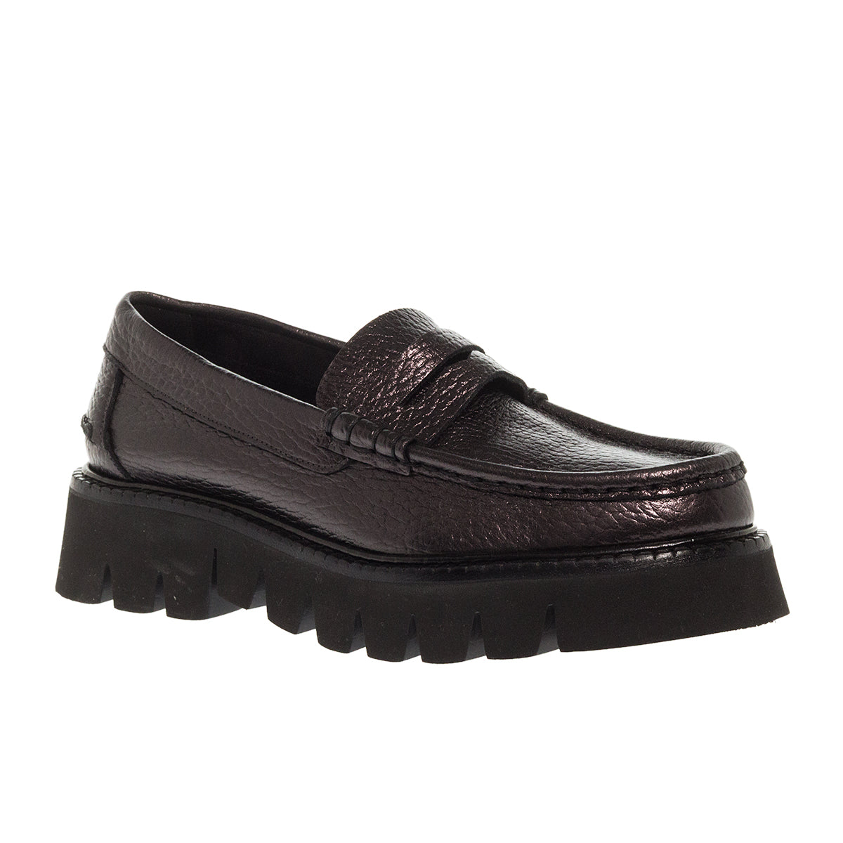 LOAFERS SEBAS ANTRACITE ΔΕΡΜΑ