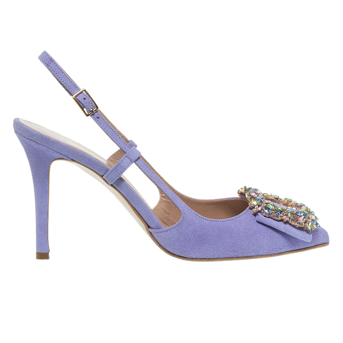 SLINGBACK ΓΟΒΕΣ 85/85334 BLUE BELL SUEDE